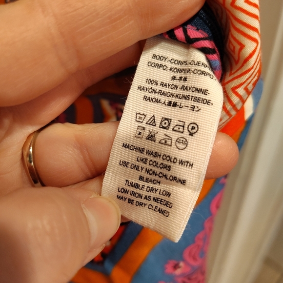 Free People Multicolor Maritzah Wide Leg One Piece Jumpsuit Sz 2 Boho Hippie - Picture 7 of 7